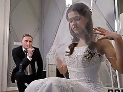 Young bride granted heavy duty inches in supreme hardcore