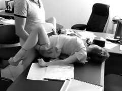 Web Cam caught co-employees plumbing in the office