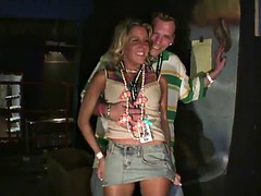 hot party clip with drubks babes in a club