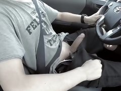 Jerking off while Driving