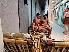 After a Steamy Swim in Brazilian Waters, Friendship Sparks Hardcore Betrayal: Marcio Baiano Pounds the