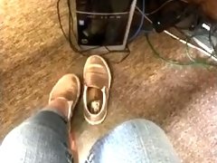 Feet at work