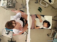 Lesbian Gynecologist ( Voyeur) (Japanese) (Strap-On)