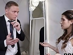 Dazzling hardcore wedding treat leaves hot bride speechless and creamed