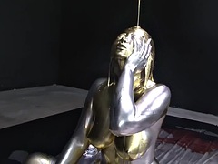 silver and gold masturbation